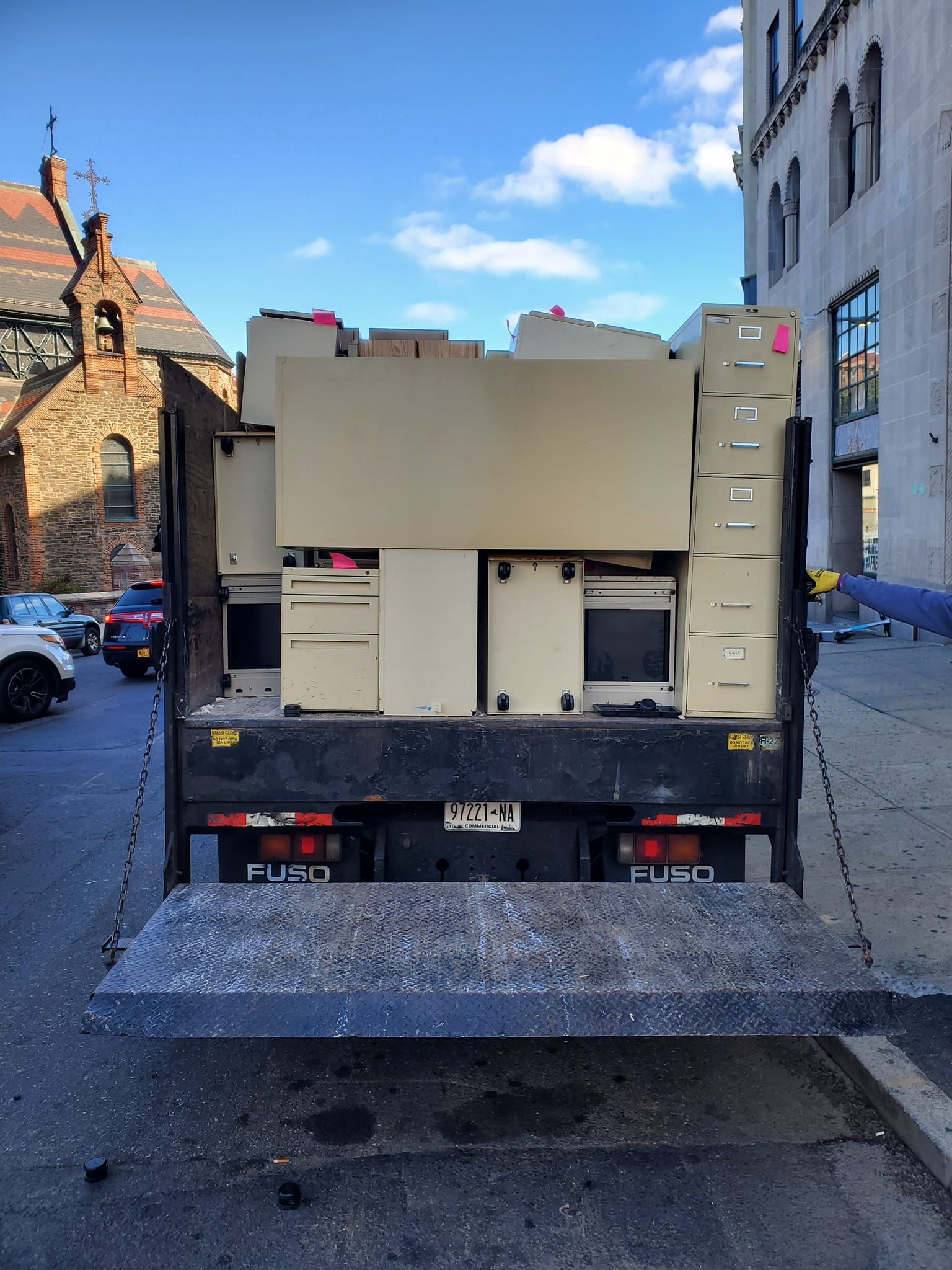 filing cabinets, office furniture, office cleanouts, westchester ny
