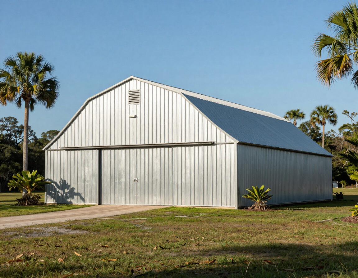 Agricultural barns