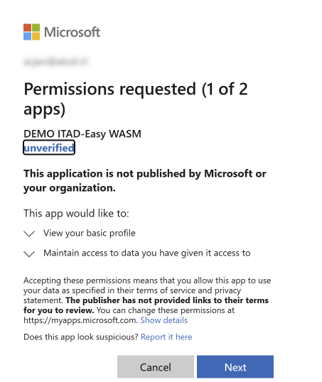 Permission Request 1
