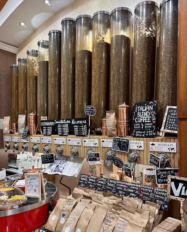 A Store Filled With Lots of Coffee Beans and Bags of Coffee — Labroco Gourmet Coffee Supplier In Port Macquarie, NSW