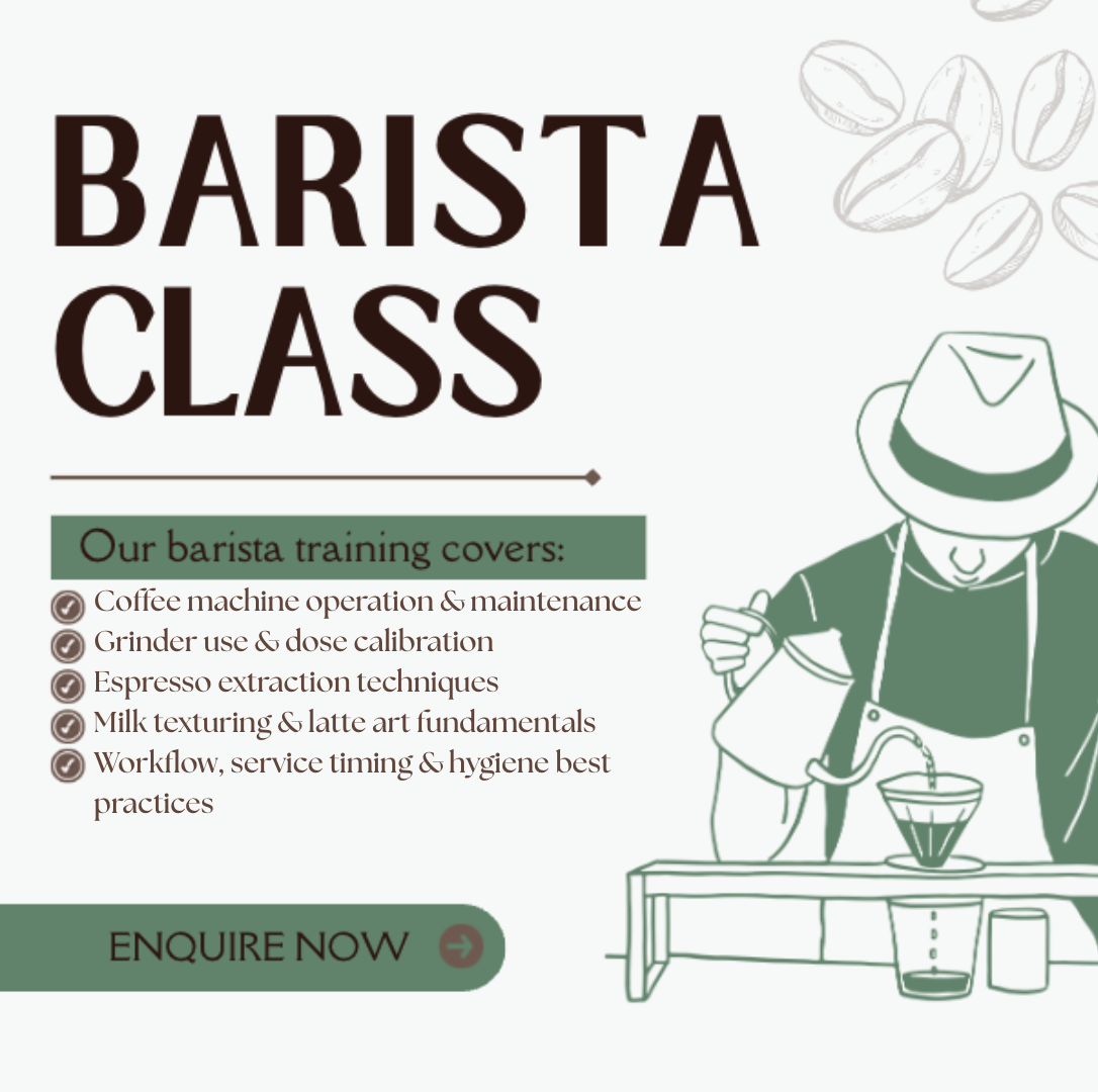 Barista Training Advertisement — Labroco Gourmet Coffee Supplier In Forster, NSW