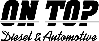 Logo for On Top Diesel & Automotive. Black, bold text on white.
