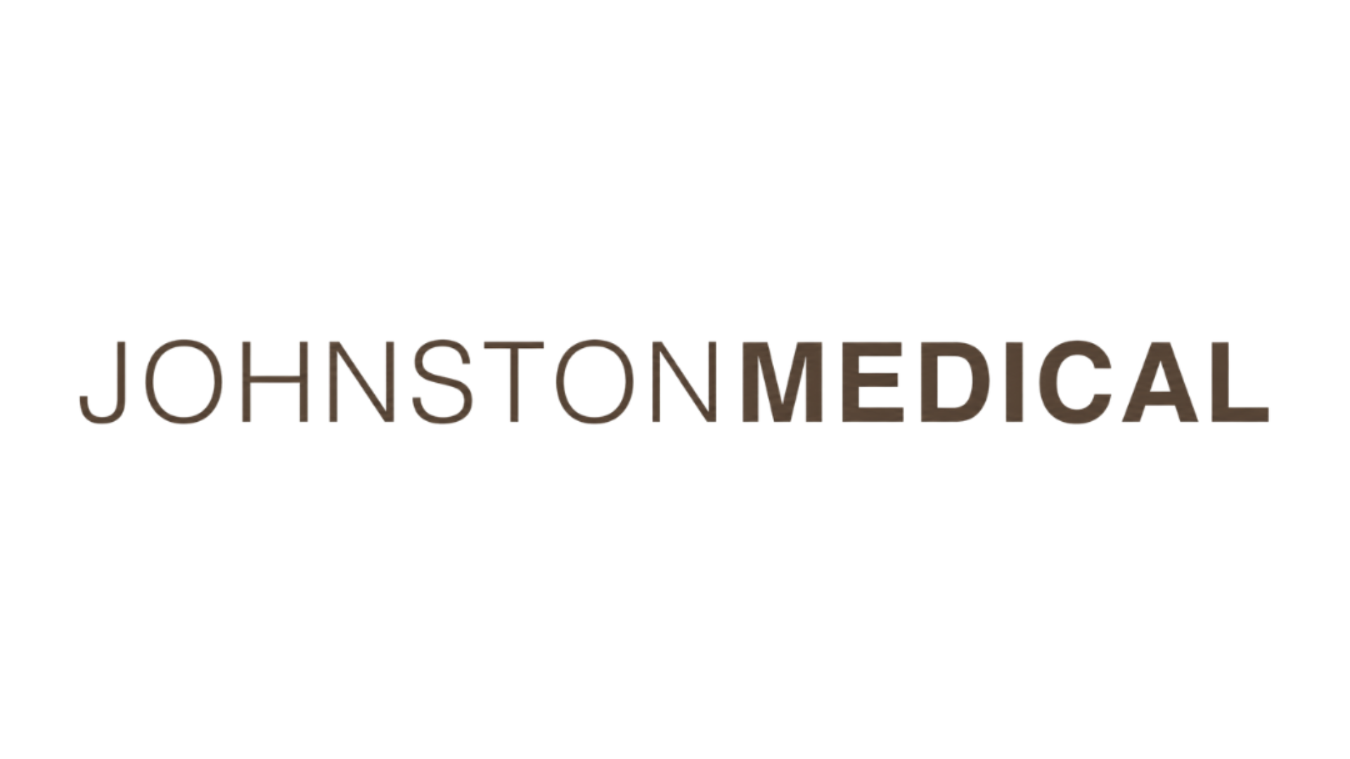 JOHNSTON MEDICAL logo in brown and gray text on a white background