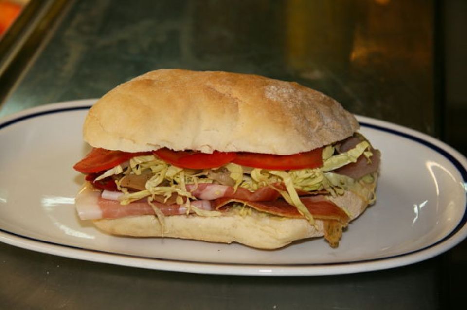 panino con verdure