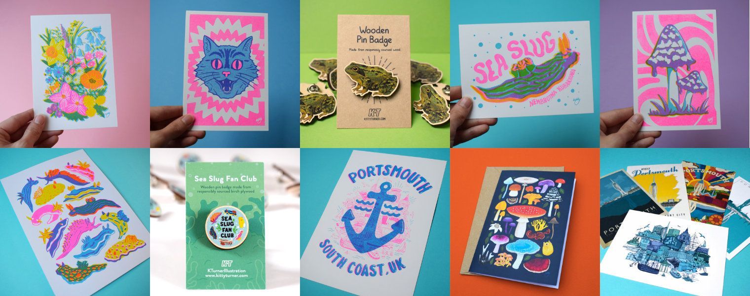 Kitty Turner Portsmouth Artist Illustrator Shop Products