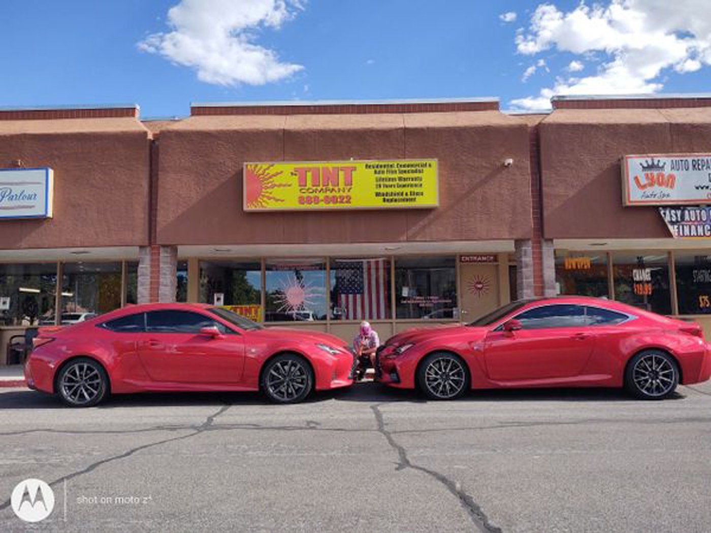 Two Cars Facing Each Other | Albuquerque, NM | The Tint Company