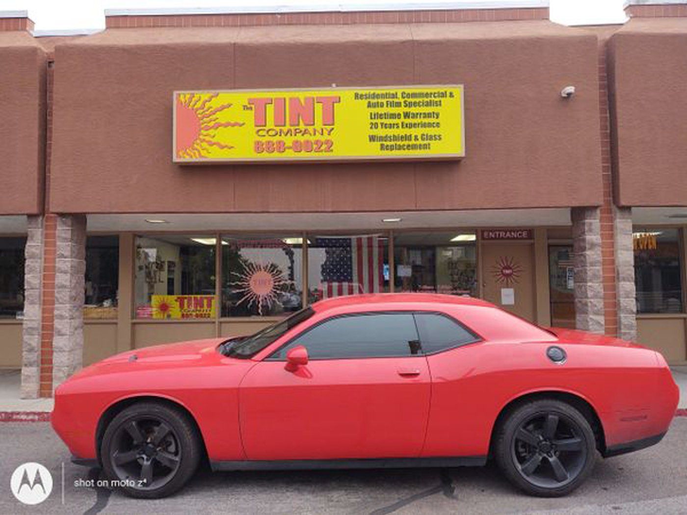 Red Automobile | Albuquerque, NM | The Tint Company