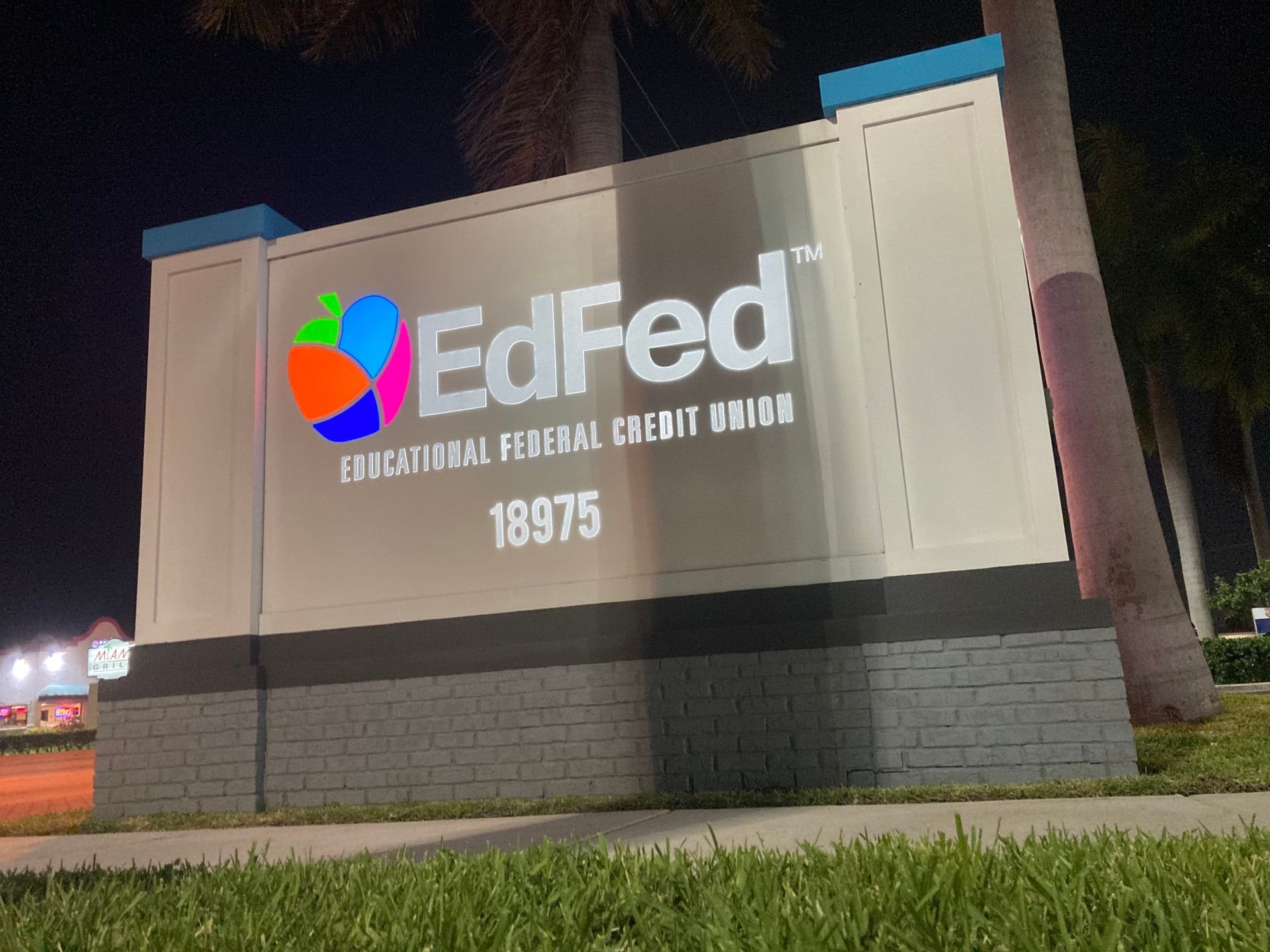 EdFed Credit Union Signage