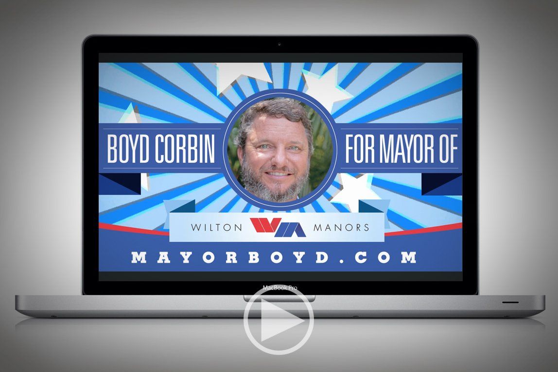 Boyd Corbin for Mayor social media video advertising
