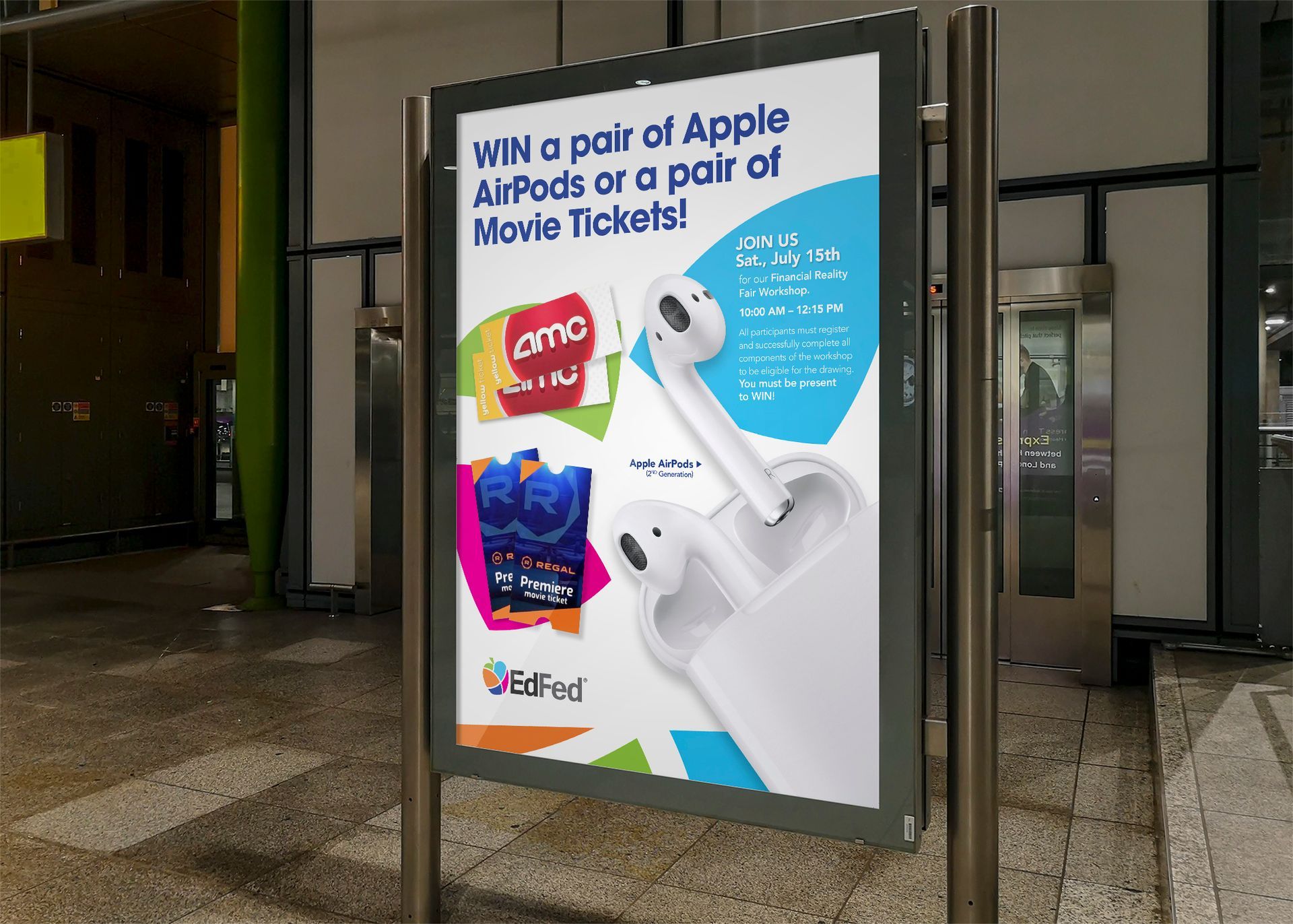 EdFed Credit Union OOH promo
