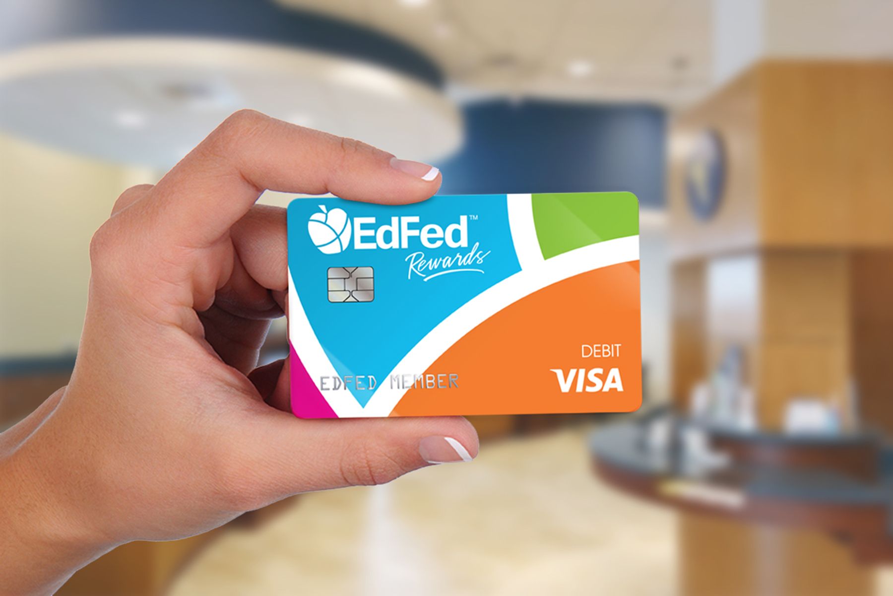 EdFed debit card design