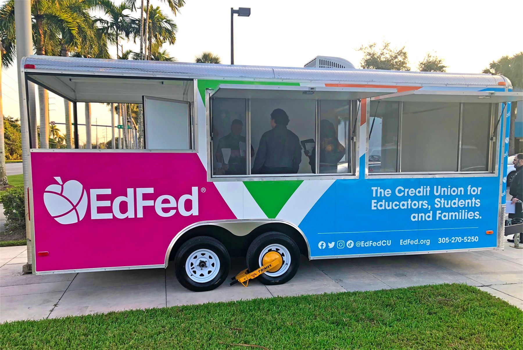EdFed Credit Union vehicle wrap