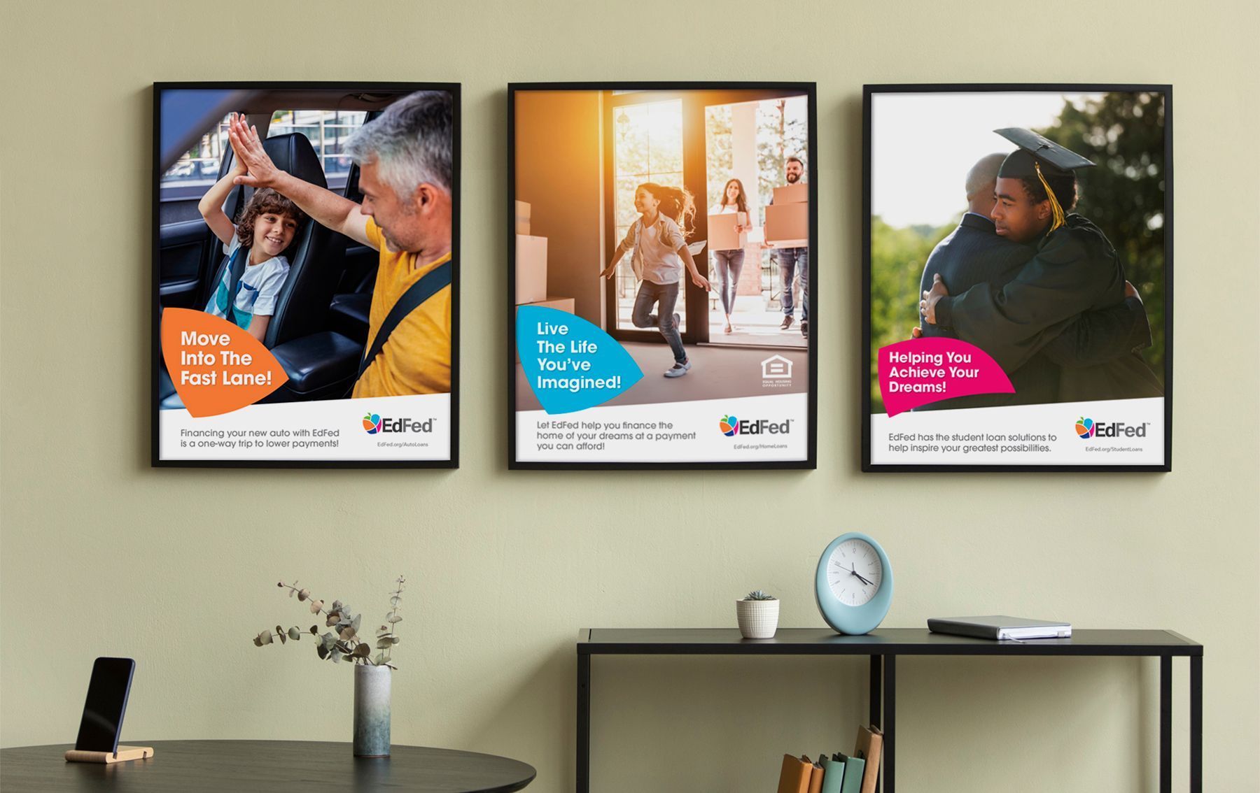 EdFed promotional poster design