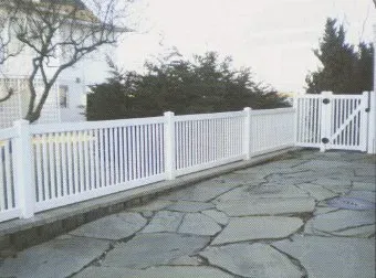 Long White Fence — Blue Anchor, NJ — Reyes Fence