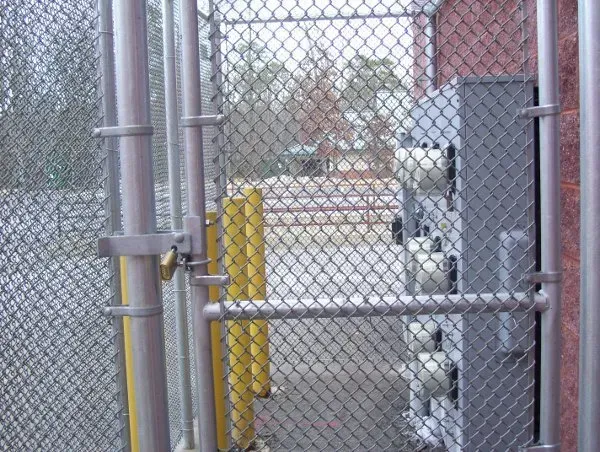 Locked Chain Link Fence — Blue Anchor, NJ — Reyes Fence