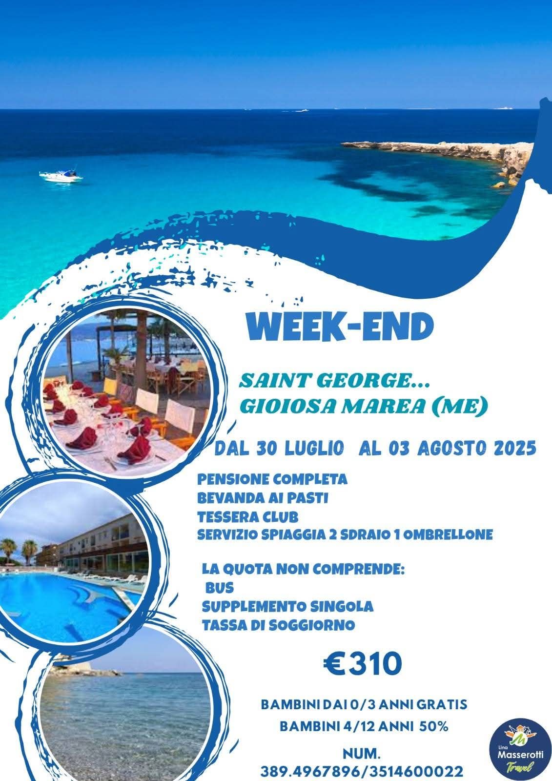 Un poster per un fine settimana a Saint George