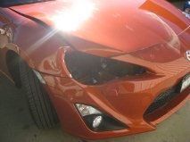 Toyota 86 Damaged — John Zelukovic Smash Repairs in Orange, NSW