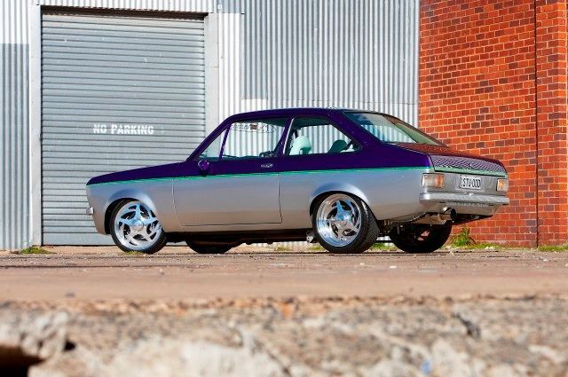1975 Ford Escort — John Zelukovic Smash Repairs in Orange, NSW