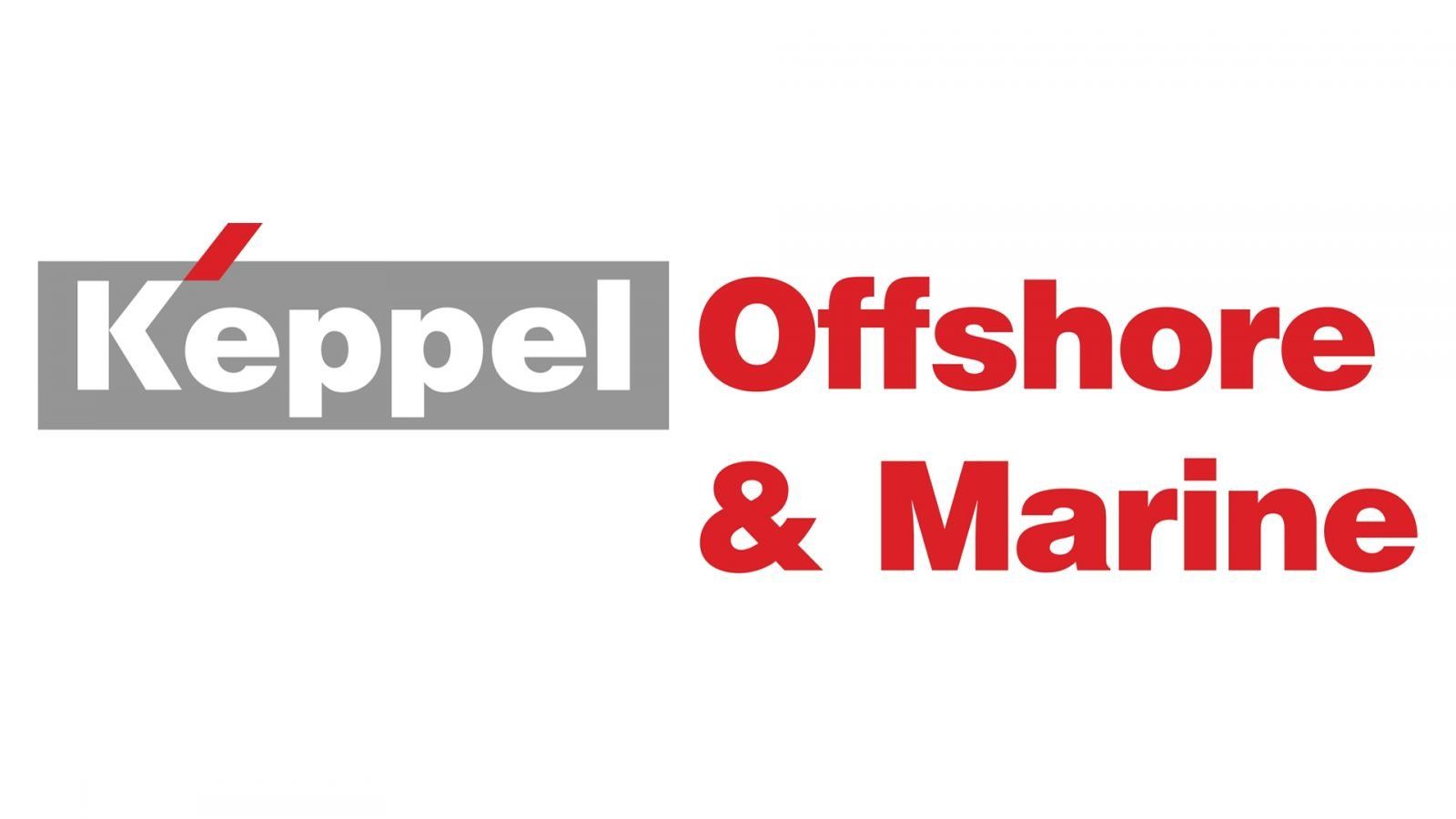 Keppel Offshore & Marine logo: gray box with