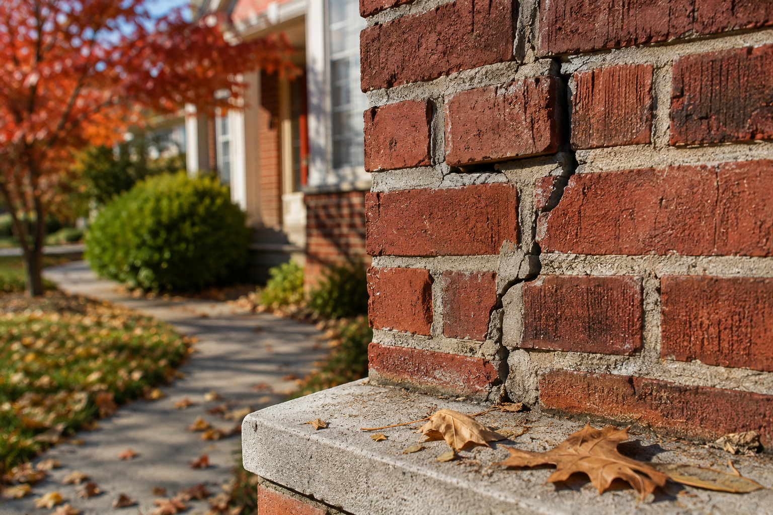 fall masonry repairs
