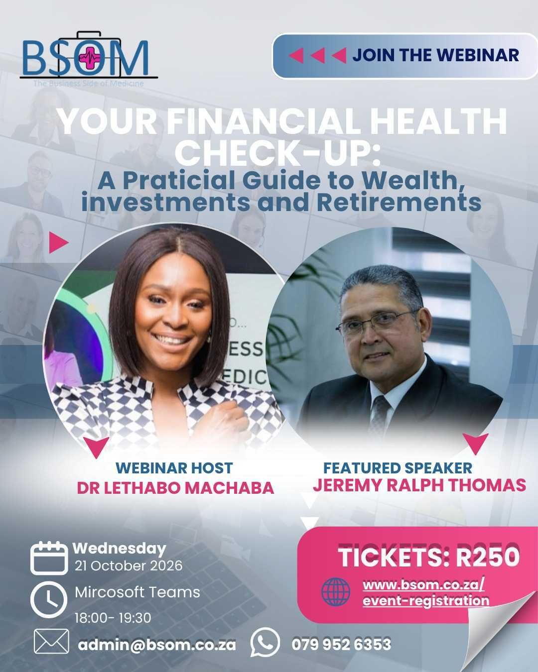 BSOM Webinar | 21 October 2026