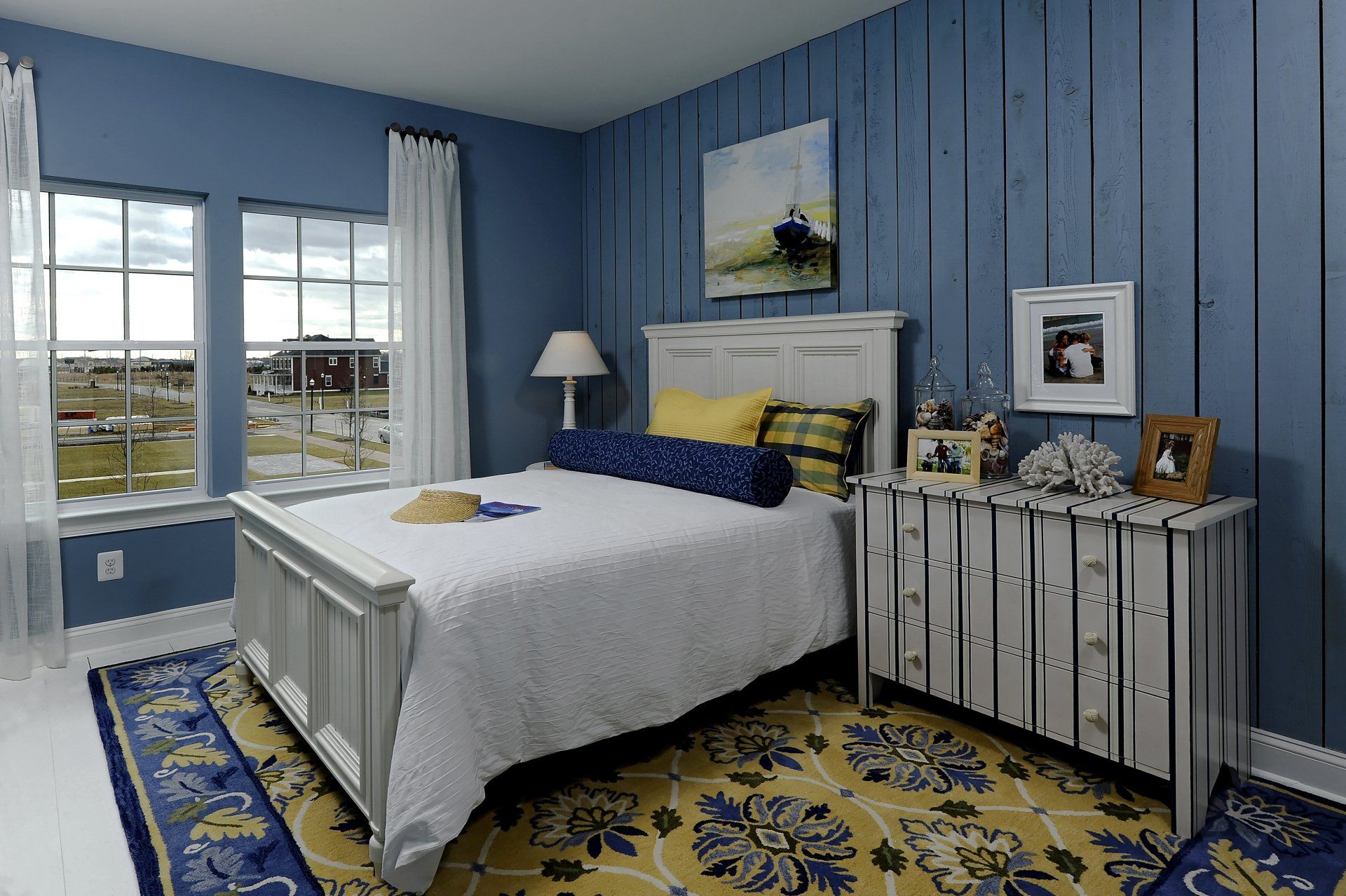 Bed in bedroom | Chantham Executive | Covell Communities | Chester, Maryland 21619