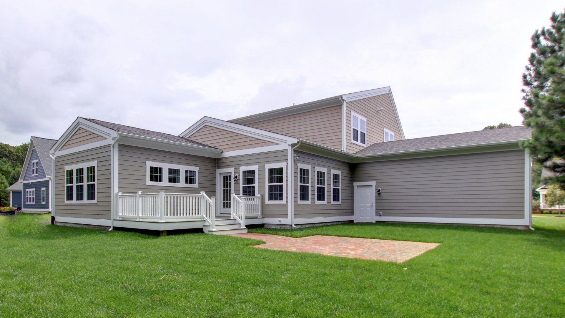 Grey home exterior | Monterey Legacy | Covell Communities | Chester, Maryland 21619