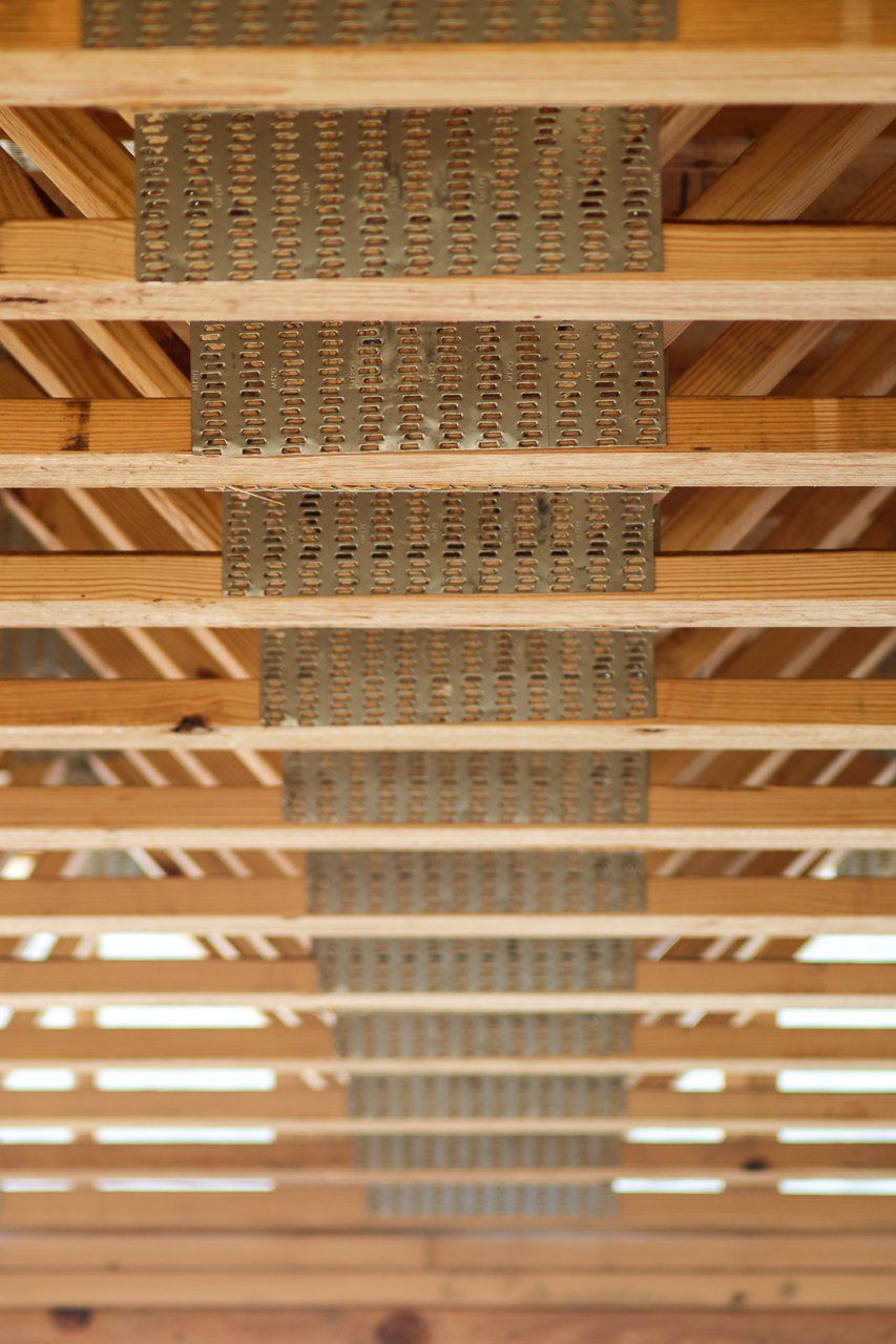 Open web floor trusses | Build on Your Lot | Covell Communities | Chester, Maryland 21619