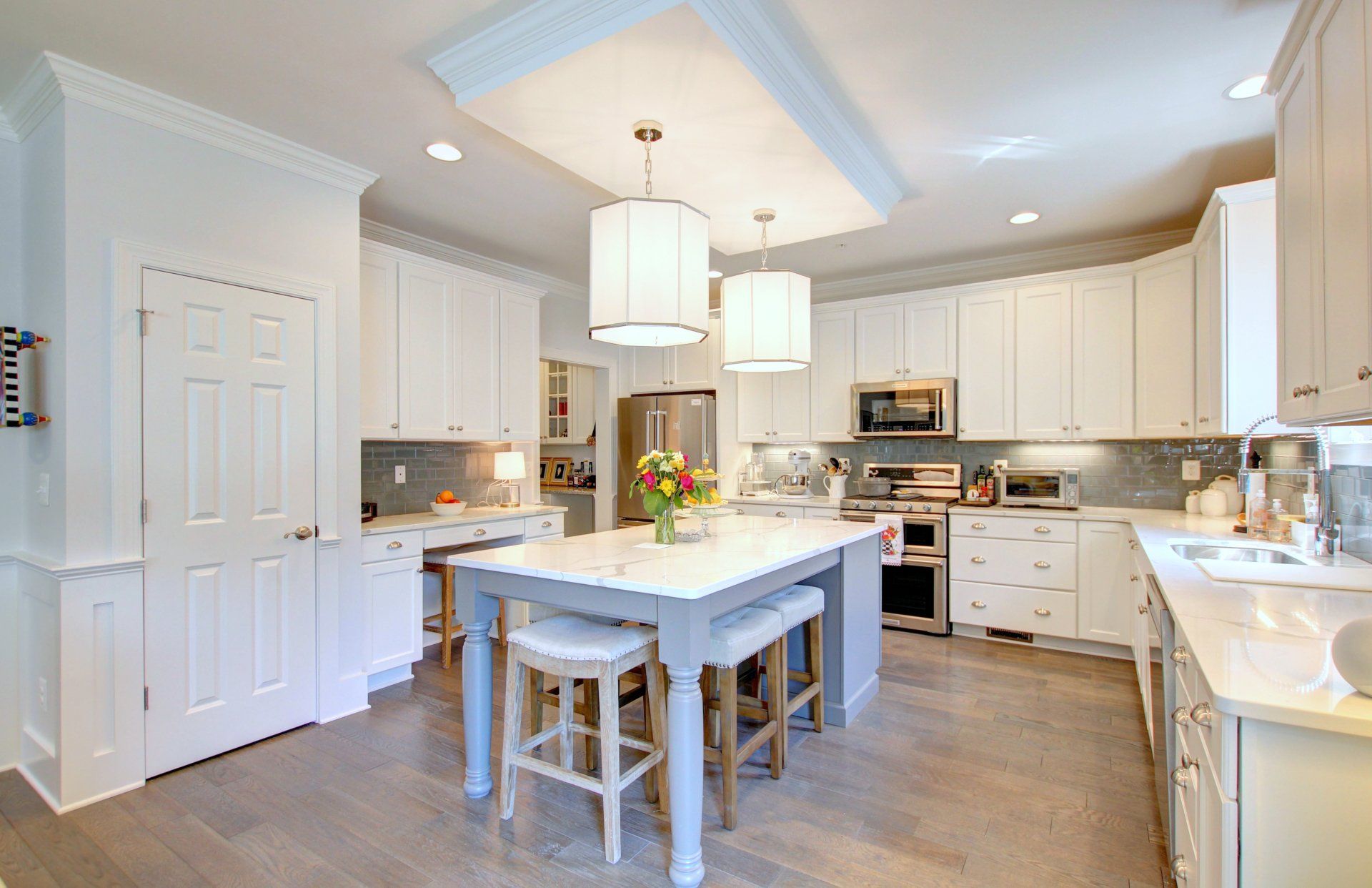 Kitchen with large island | Monterey Legacy | Covell Communities | Chester, Maryland 21619