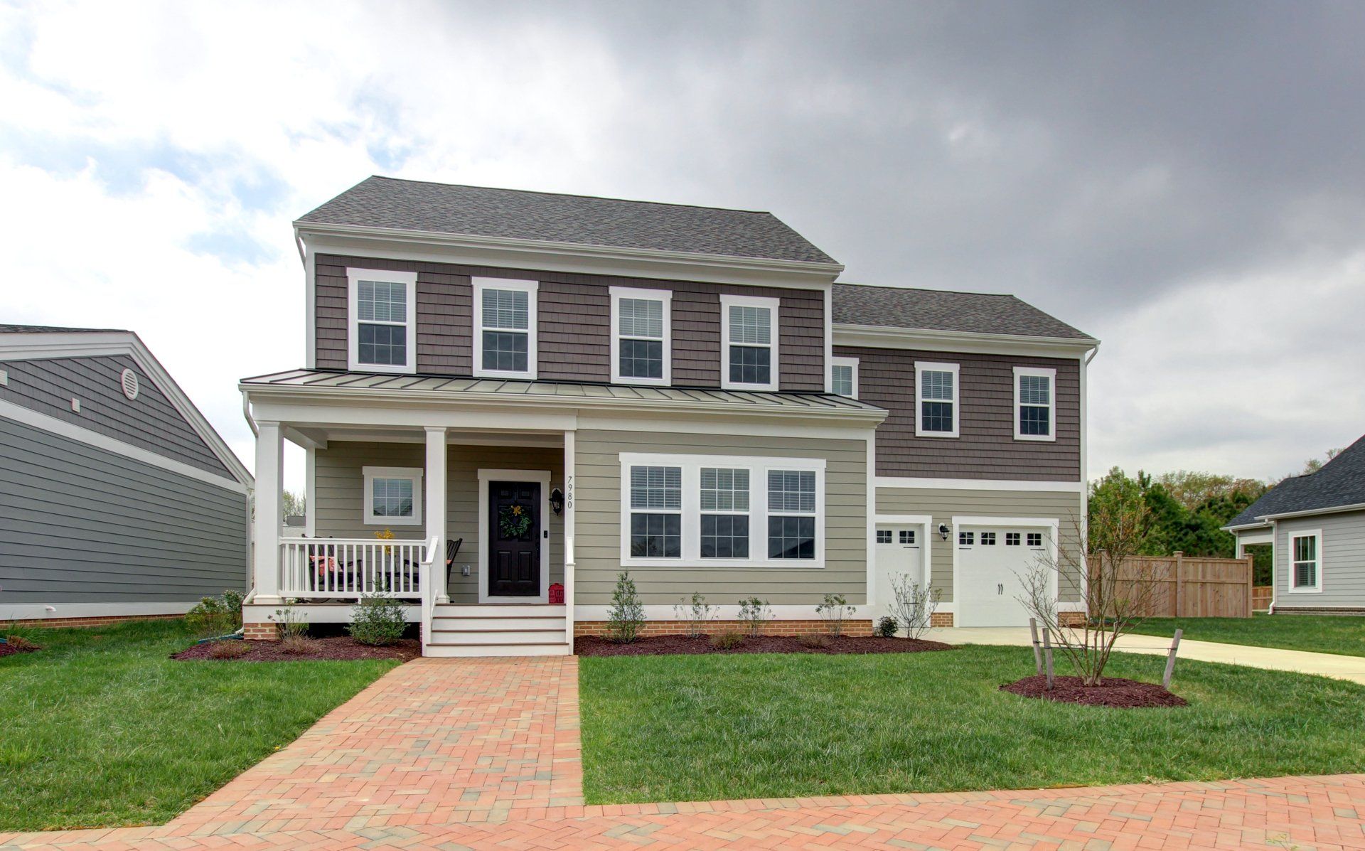 Tan home exterior | Galveston Legacy | Covell Communities | Chester, Maryland 21619