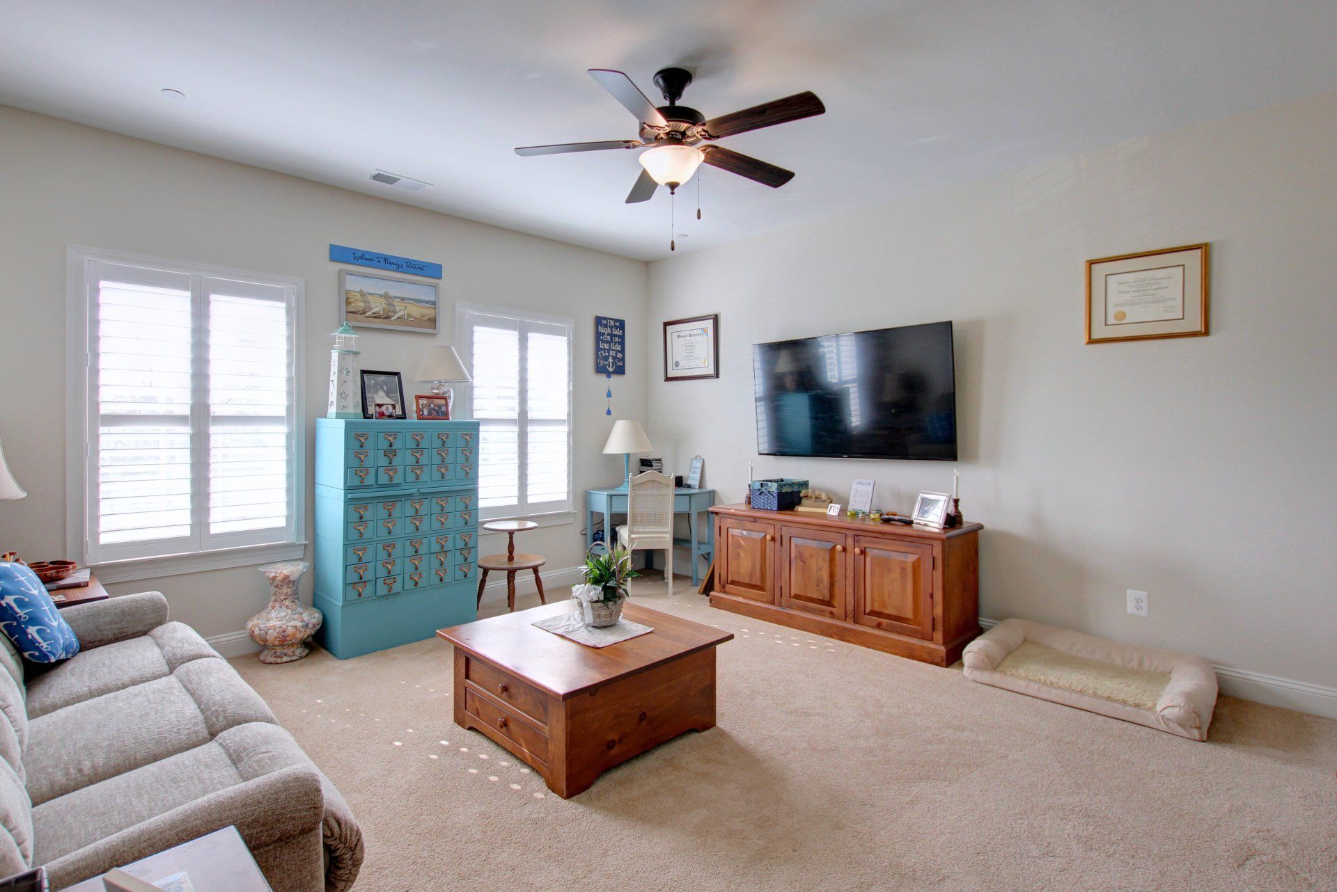 Spacious living room | Oxford Legacy | Covell Communities | Chester, Maryland 21619