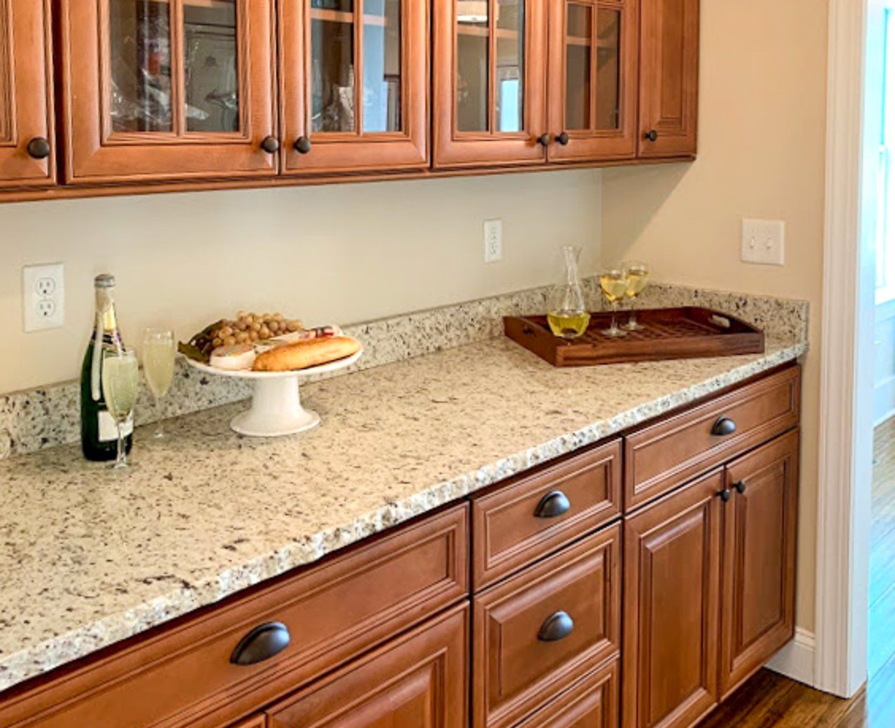 Butlers pantry with granite | Monterey Legacy | Covell Communities | Chester, Maryland 21619