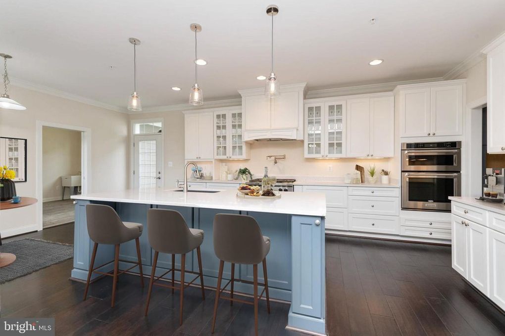 Kitchen with large island | East Port Legacy | Covell Communities | Chester, Maryland 21619