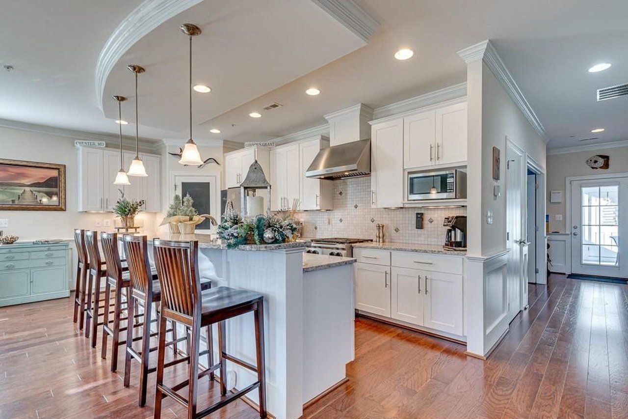 Open kitchen with island | Sawgrass Classic | Covell Communities | Chester, Maryland 21619