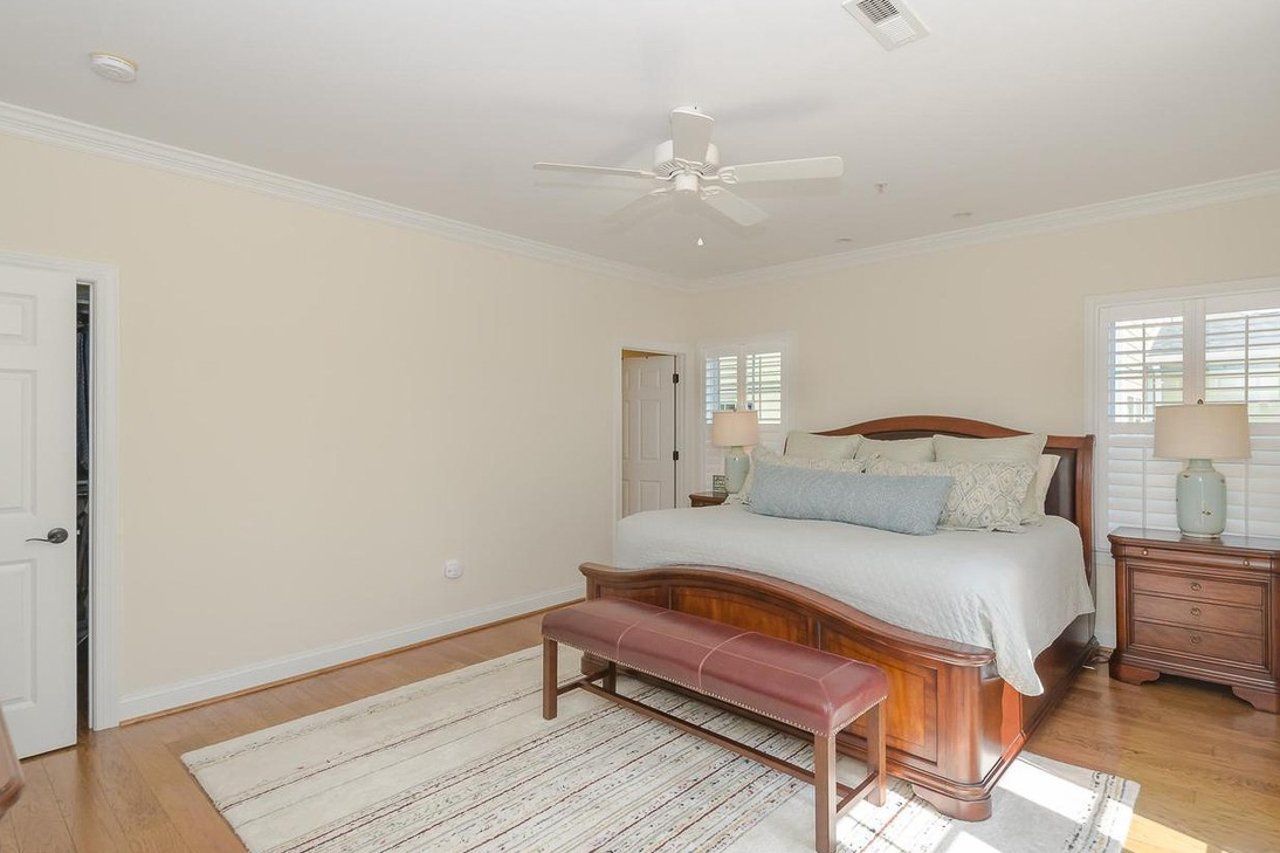 Bed in bedroom | Sawgrass Legacy | Covell Communities | Chester, Maryland 21619