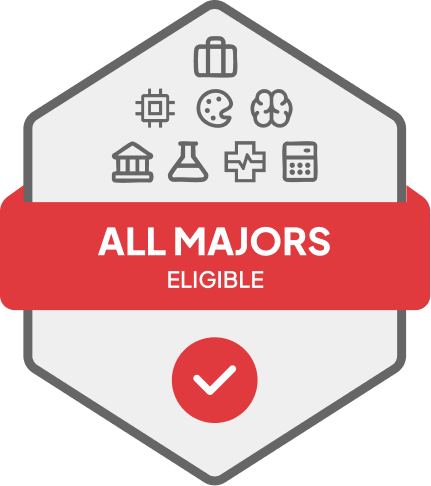 Badge: All Majors Eligible