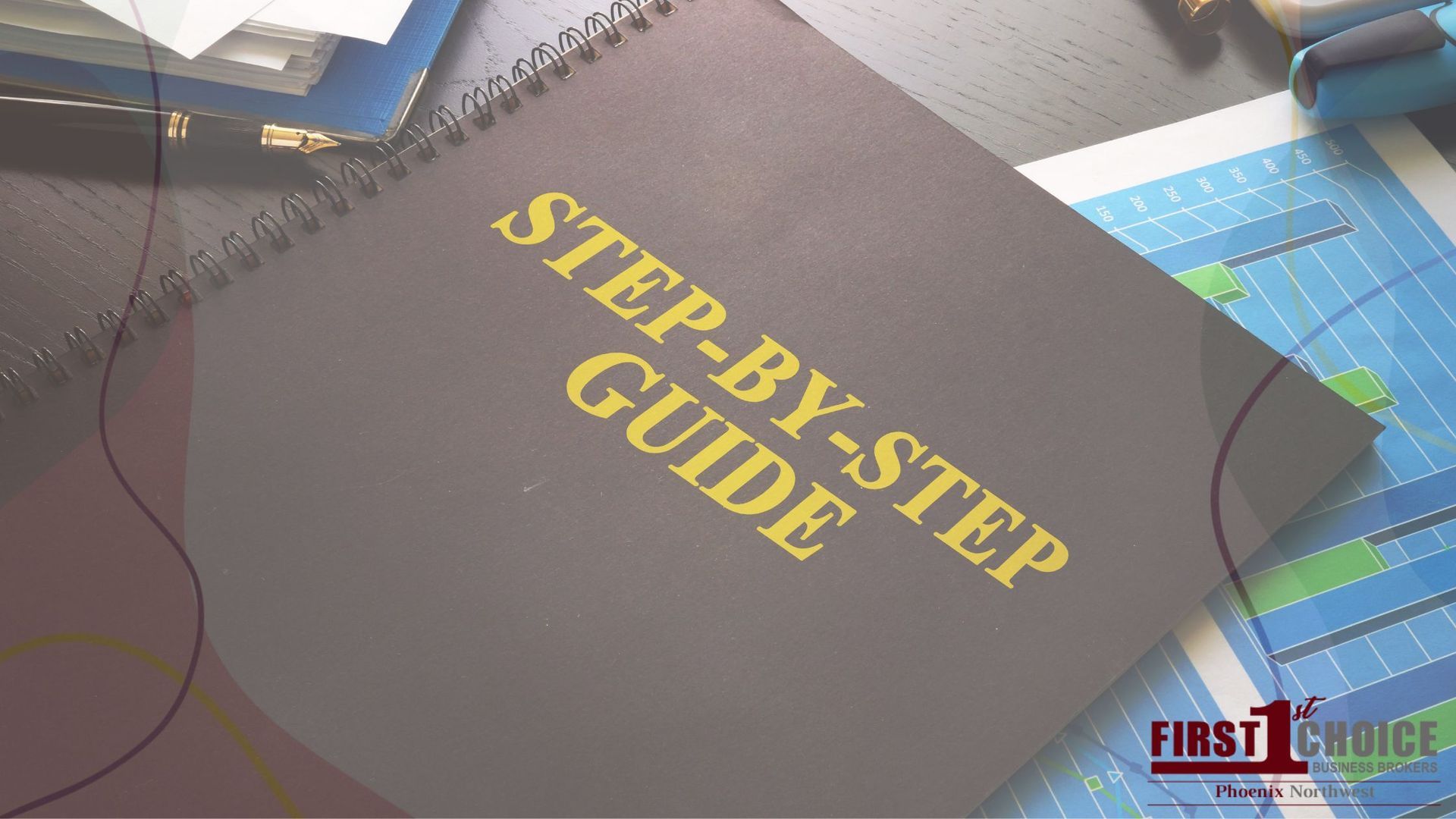 A step by step guide is sitting on a table