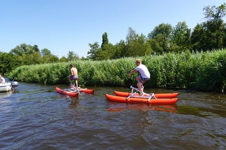 WesteinderBikes, Waterfietsen, waterfiets, fietsen, Aalsmeer, Westeinderplassen