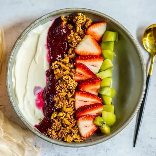 Example of a healthy breakfast in Ballarat at the Golden City Hotel