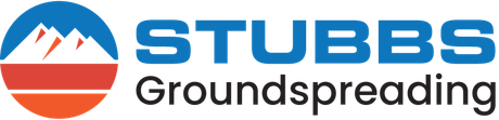 STUBBS logo in blue and white text