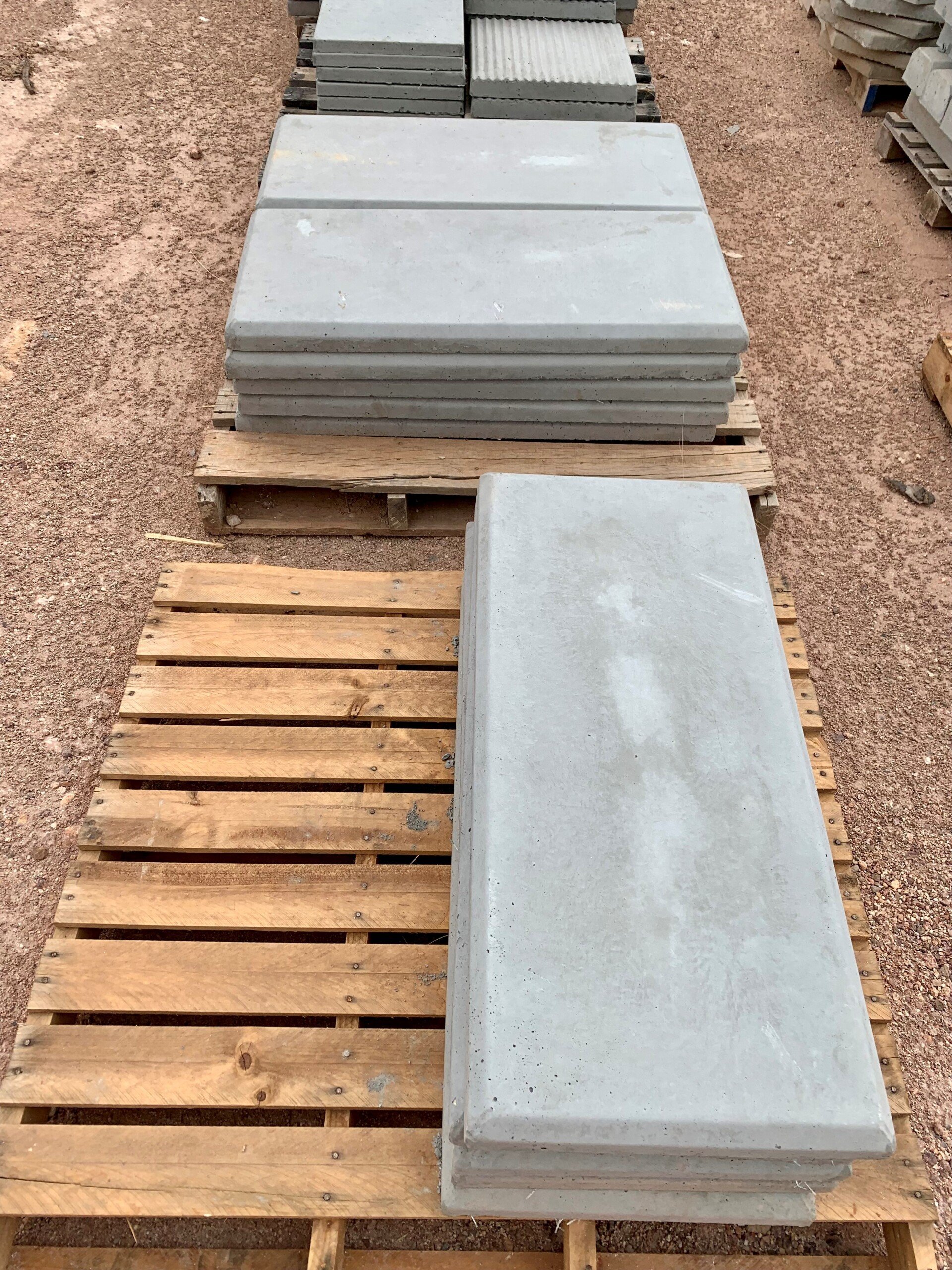 Pavers Large Air Conditioner Slab