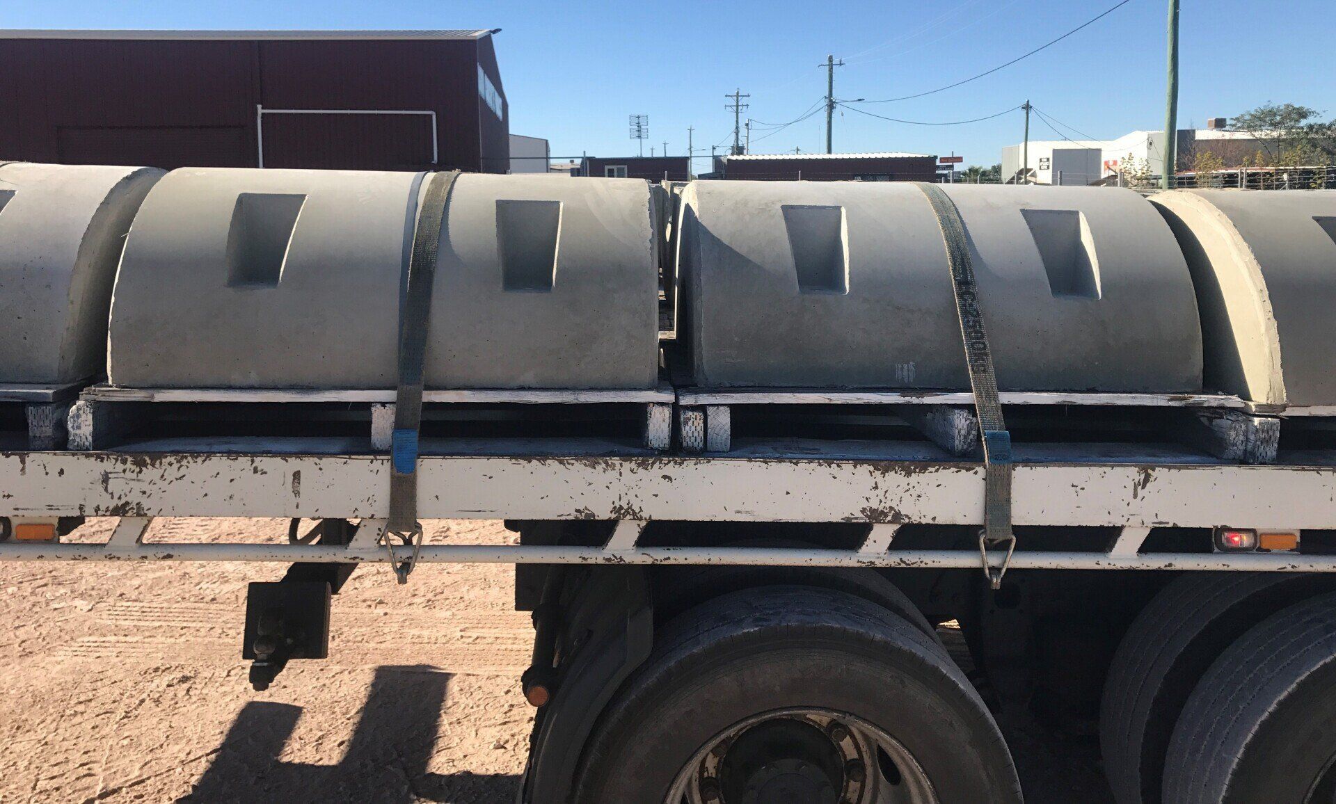 Bolt-on Pipe Weights - Half Pipes