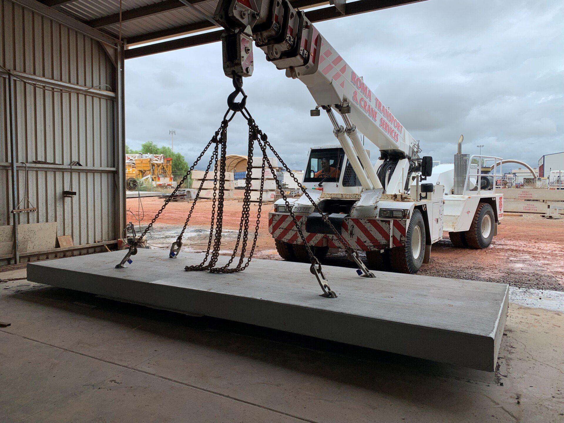 Pipeline Crossing Protection Slab
