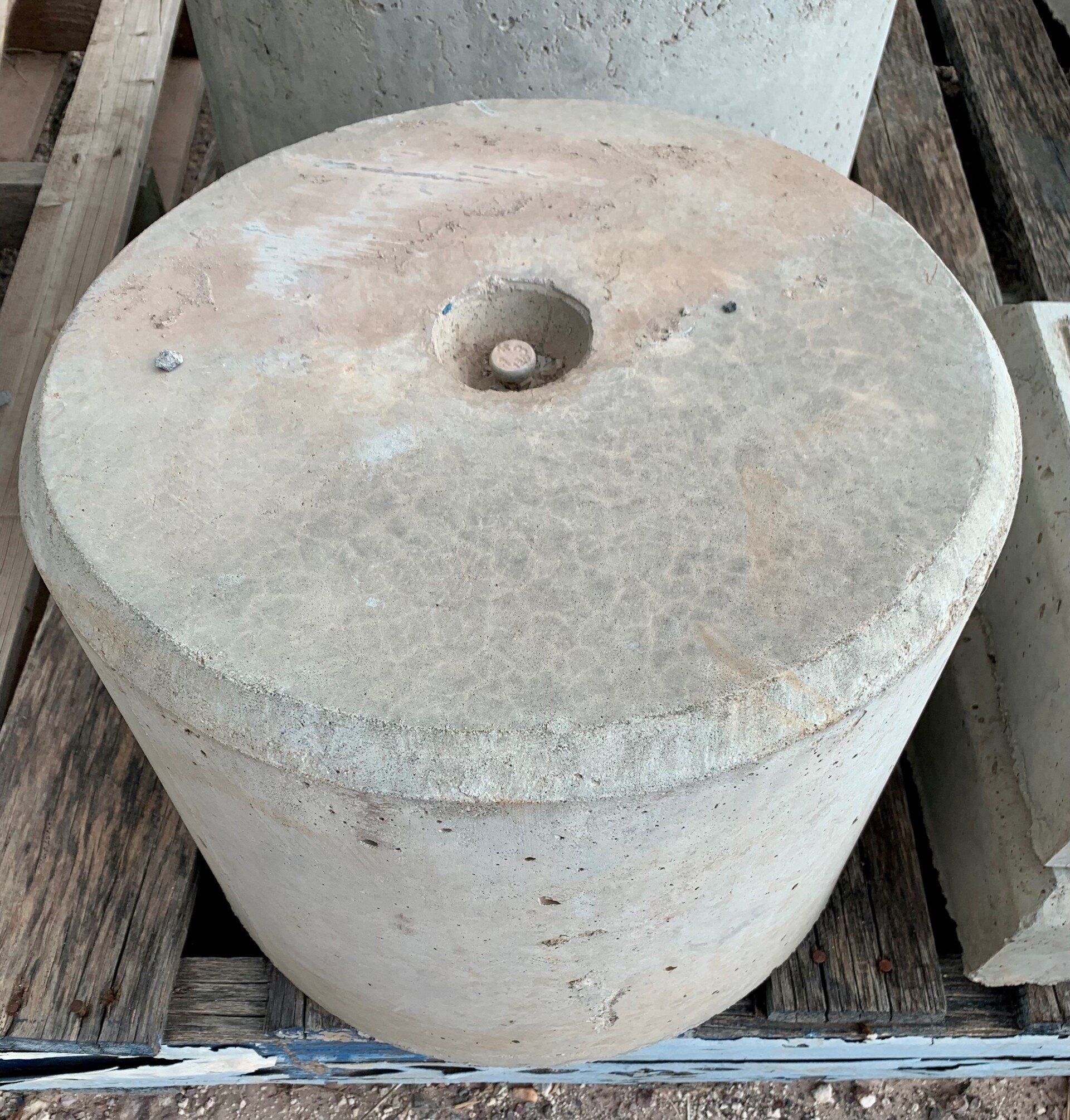 Round Waste Blocks