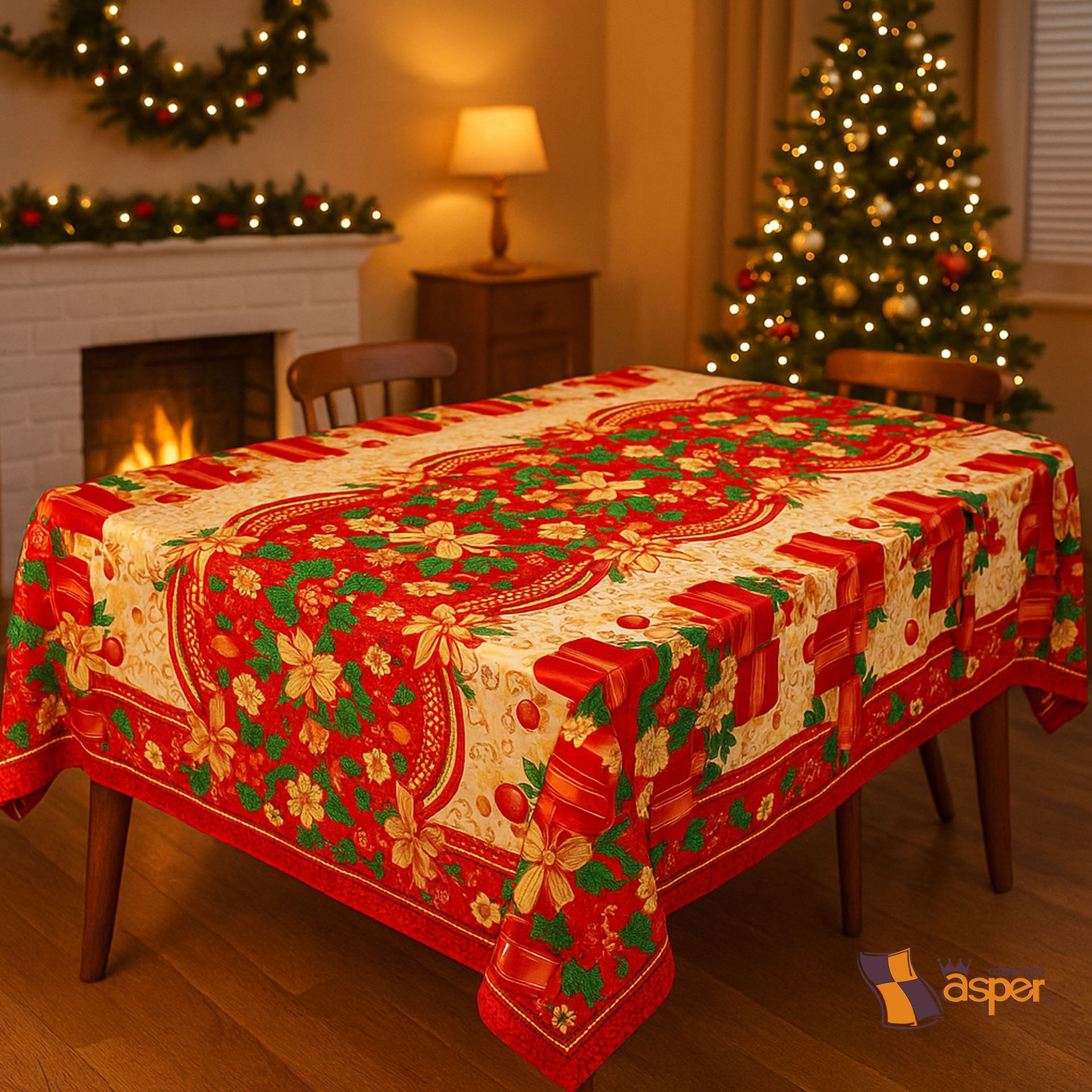 Mantel navideño