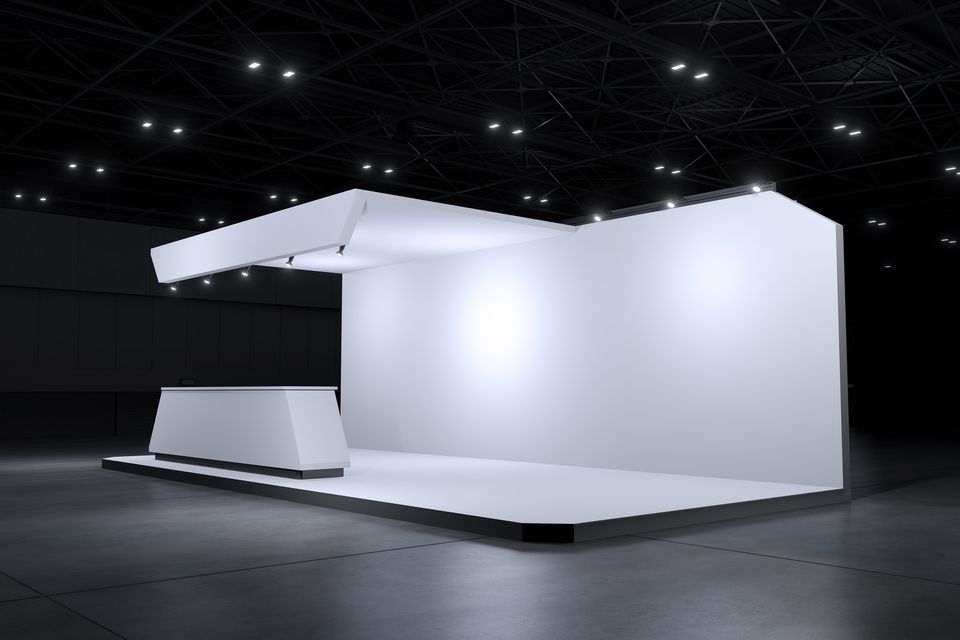 Render di uno stand