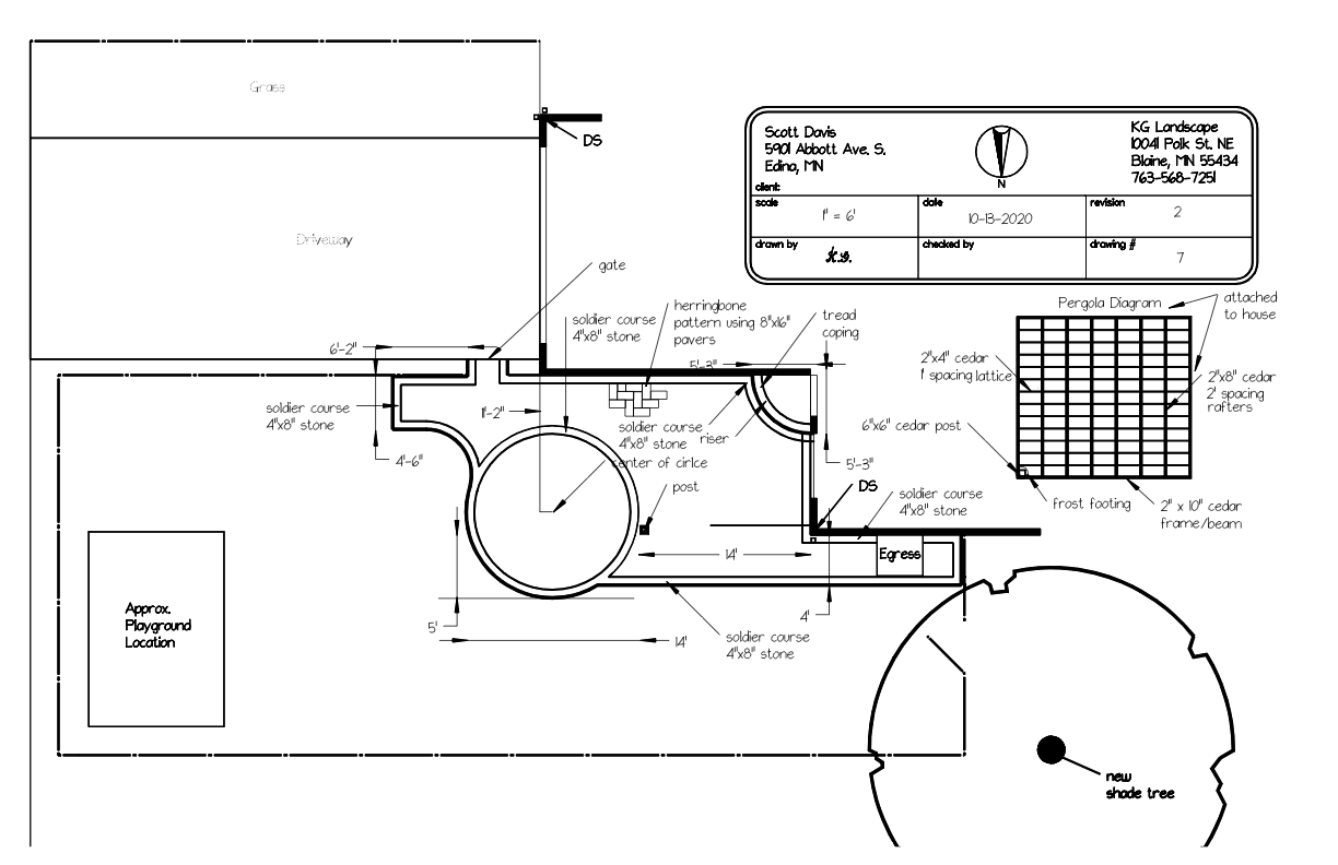 Backyard design concept 2