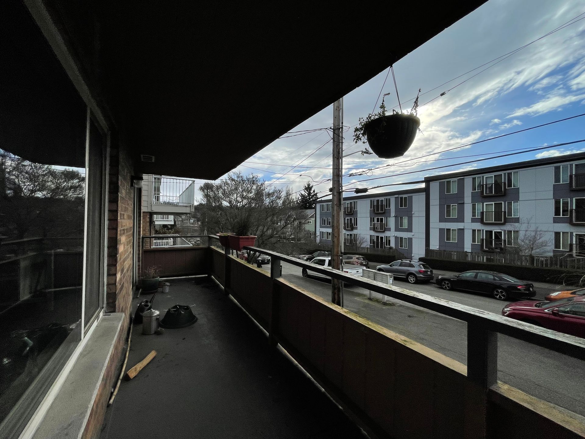 Phinney Ave Apartment balcony view
