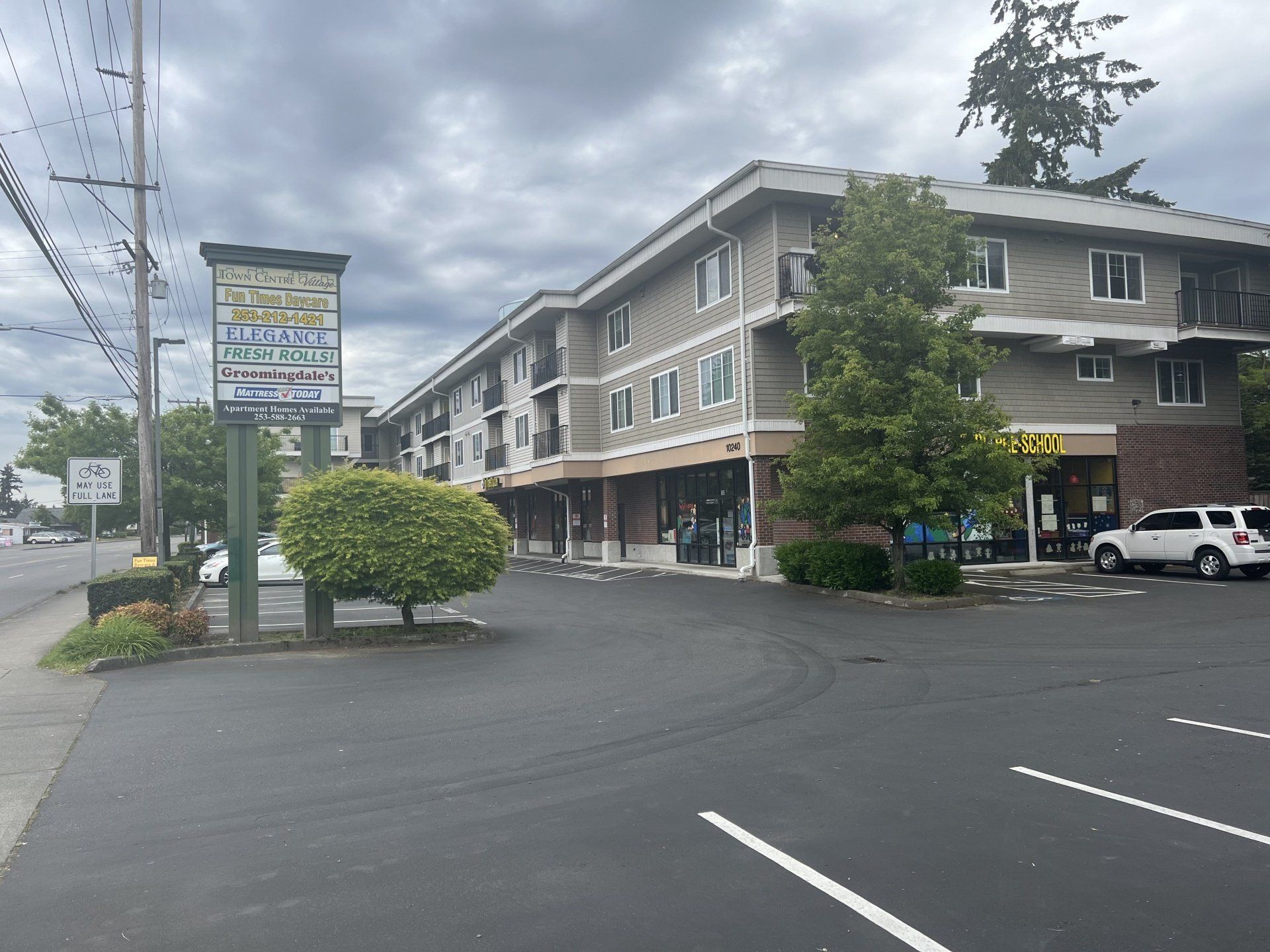Town Center Village mixed use building in Lakewood WA