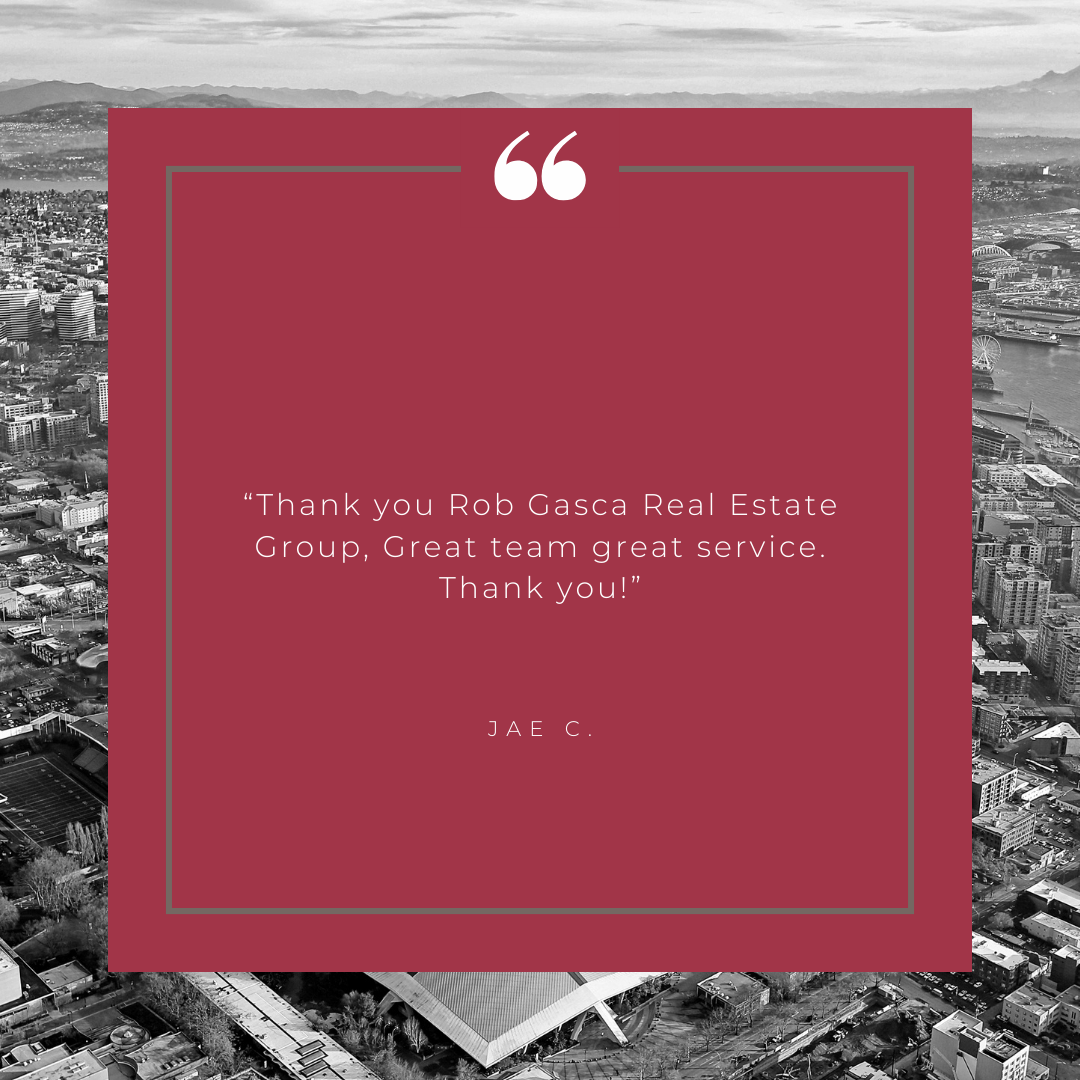 Client testimonial for Rob Gasca Real Estate